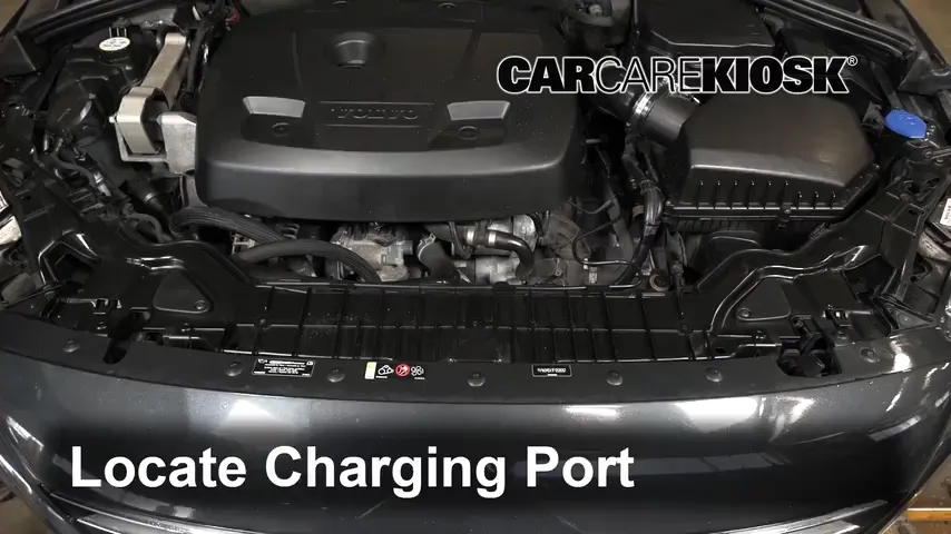 2015 Volvo V60 T5 2.0L 4 Cyl. Turbo Air Conditioner Recharge Freon